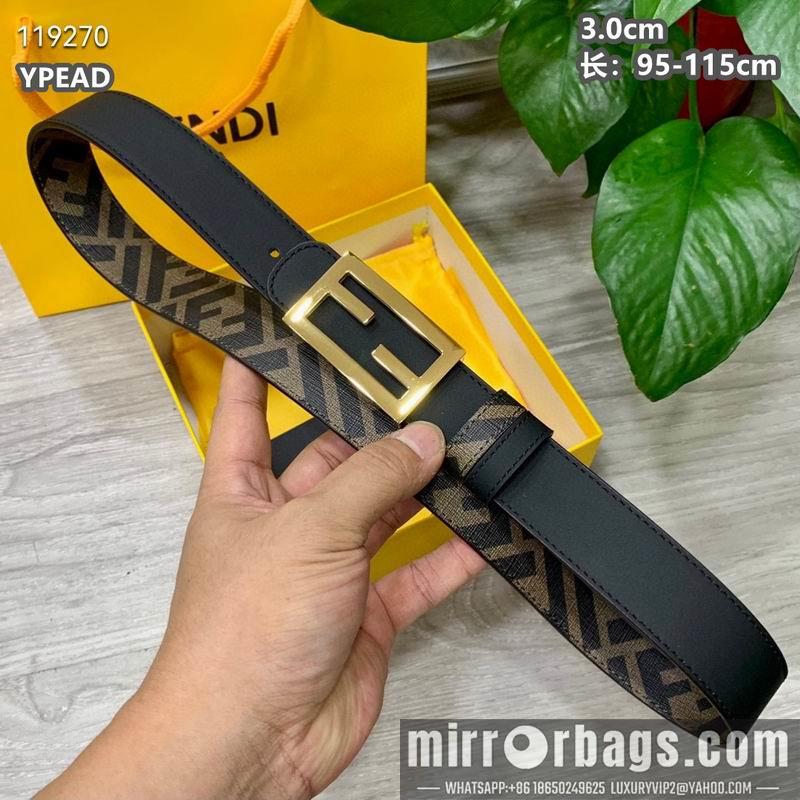 Replica Fendi belt 30mmX95-115cm 8L16