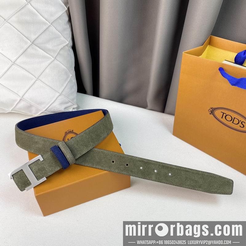 Replica Tod's belt 34mmX95-125cm 7D02