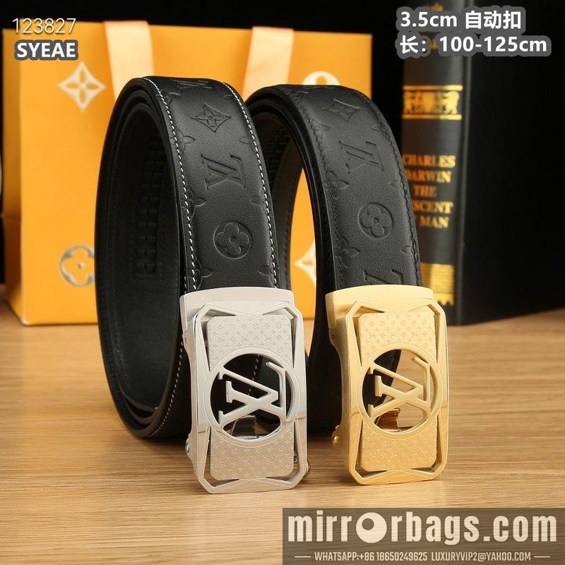 Replica LV belt 35mmX100-125cm 8L56