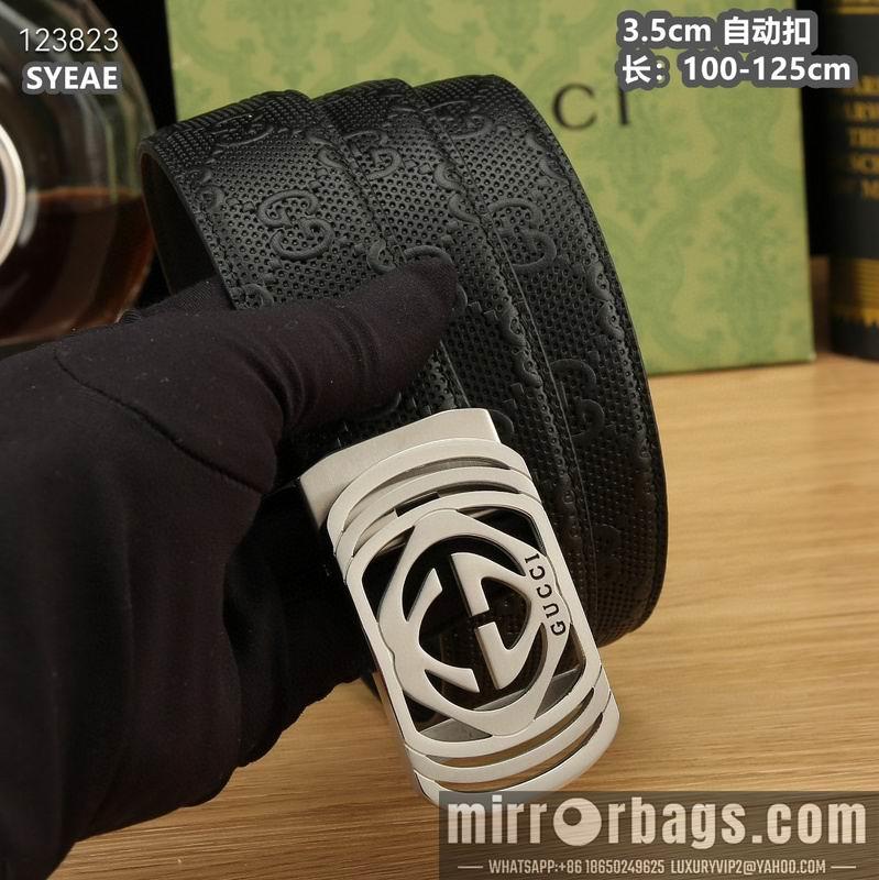 Replica Gucci belt 35mmX100-125cm 8L45