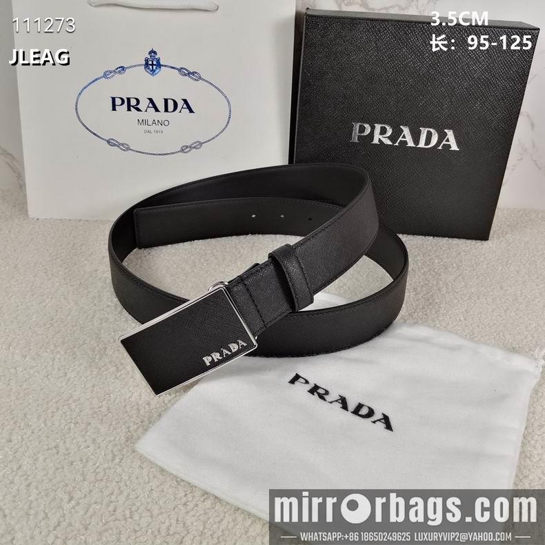 Replica Prada belt 35mmX95-125CM 8L09