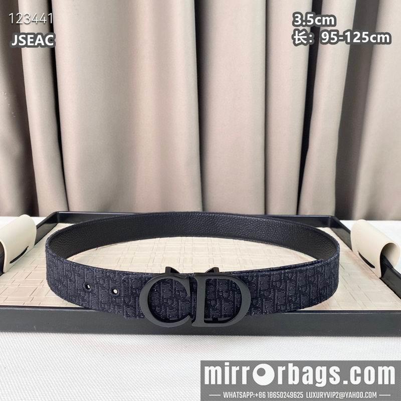 Replica Dior belt 35mmX95-125cm 8L24
