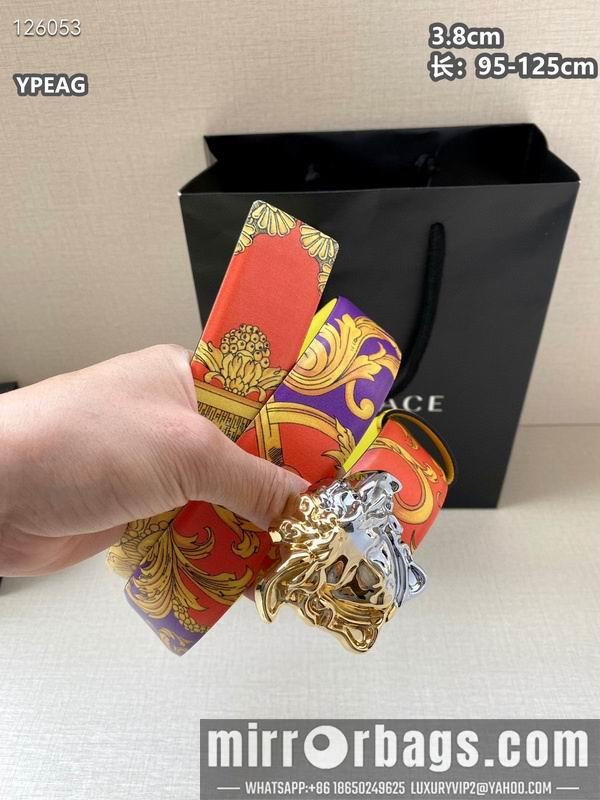 Replica Versace belt 38mmX95-125cm 8L07
