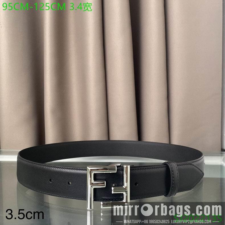 Replica Fendi Belt 34mmX95-125cm 7D05