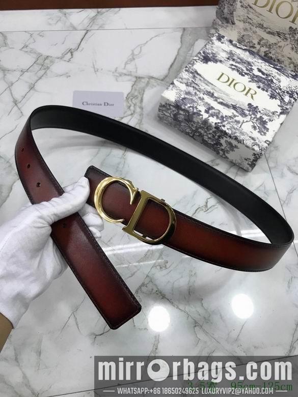 Replica Dior Belt 34mmX95-125cm 7D16