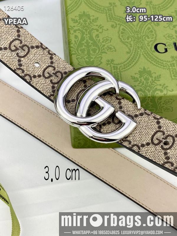 Replica Gucci belt 30mmX95-125cm 8L20