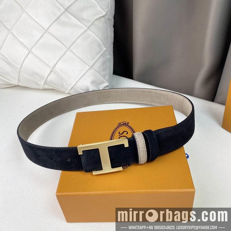 Replica Tod's belt 34mmX95-125cm 7D02