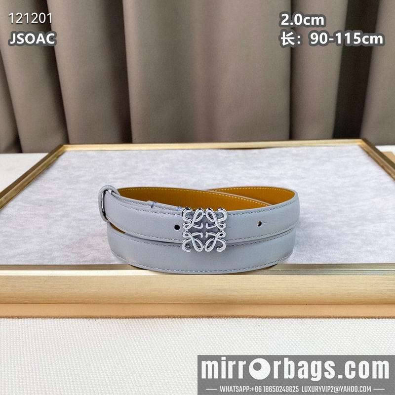 Replica Loewe belt 20mmX90-115cm 8L03