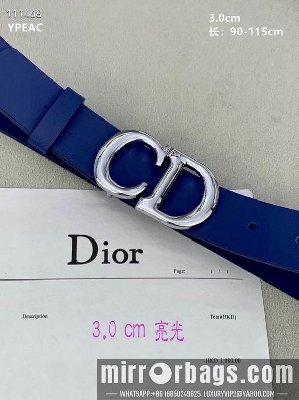 Replica Dior Belt 30mmX90-115cm 8L07