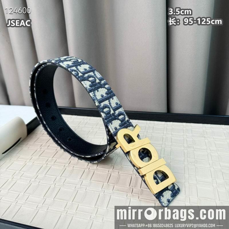 Replica Dior belt 35mmX95-125cm 8L22