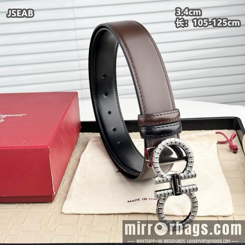 Replica Ferragamo belt 34mmX105-125cm 8L11