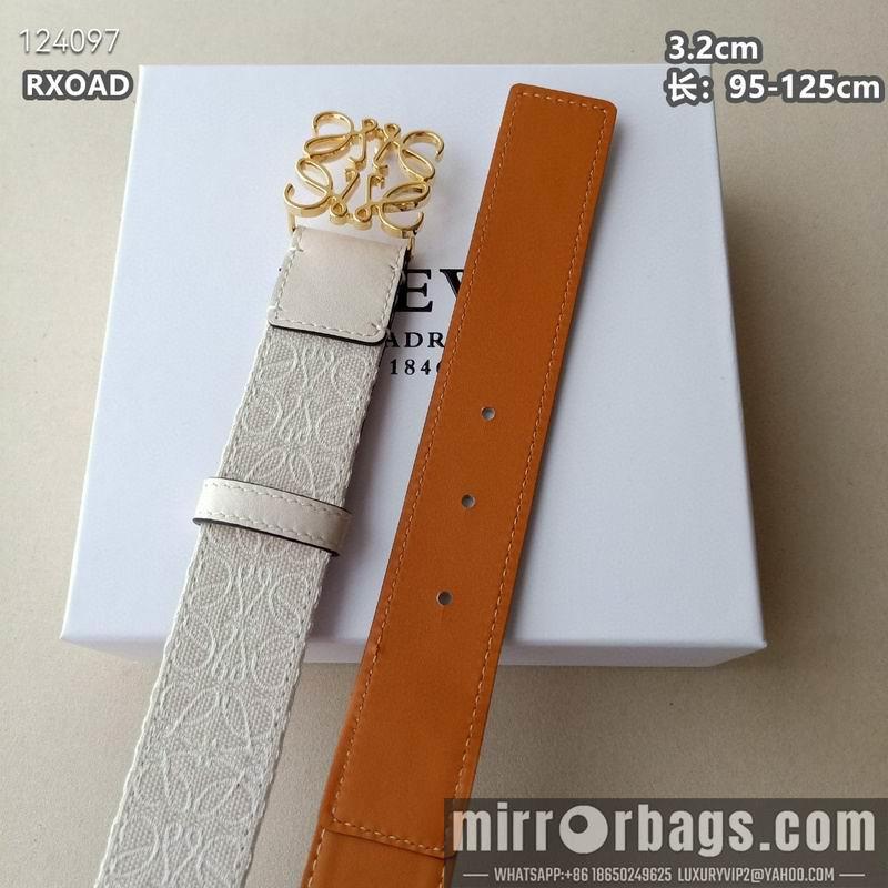 Replica Loewe belt 32mmX95-125cm 8L01