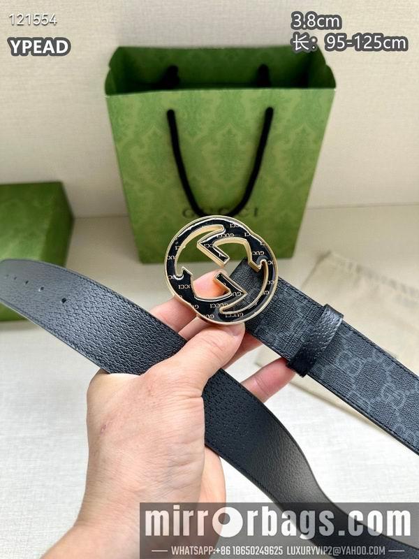 Replica Gucci belt 38mmX95-125cm 8L13