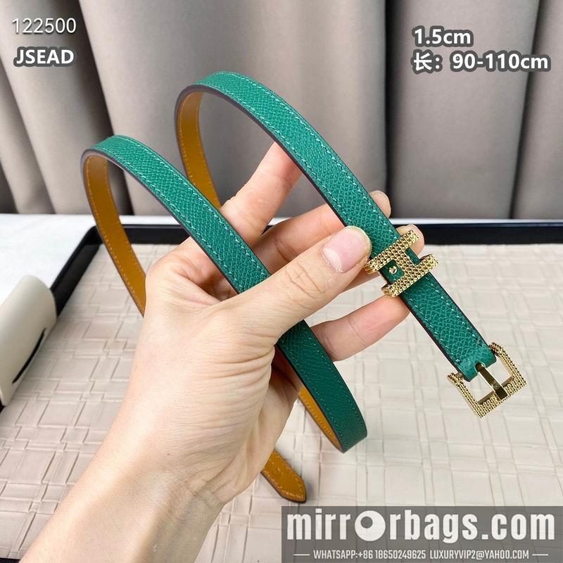 Replica Hermes belt 15mmX90-110cm 8L01