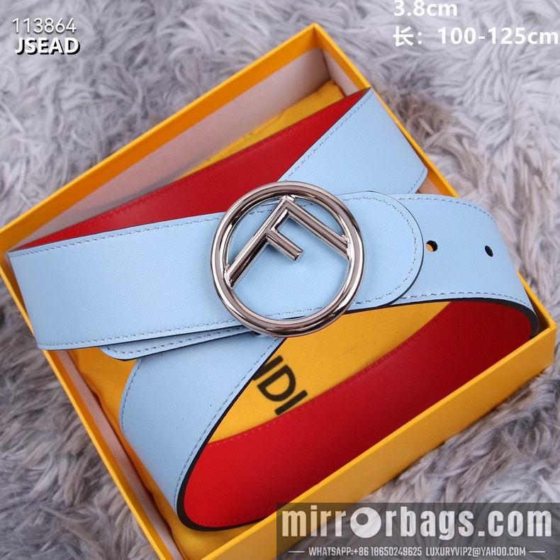 Replica Fendi Belt 38mmX100-125CM 8L21