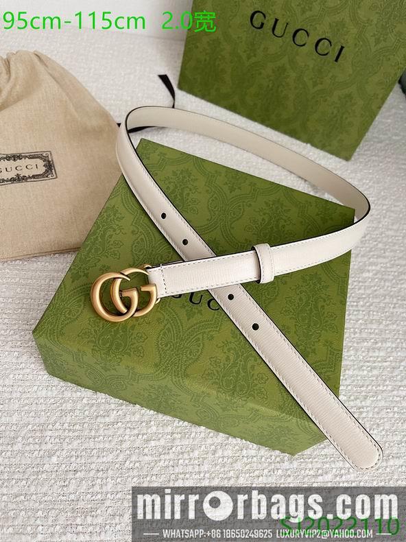 Replica Gucci belt 20mmX95-115cm 7D02