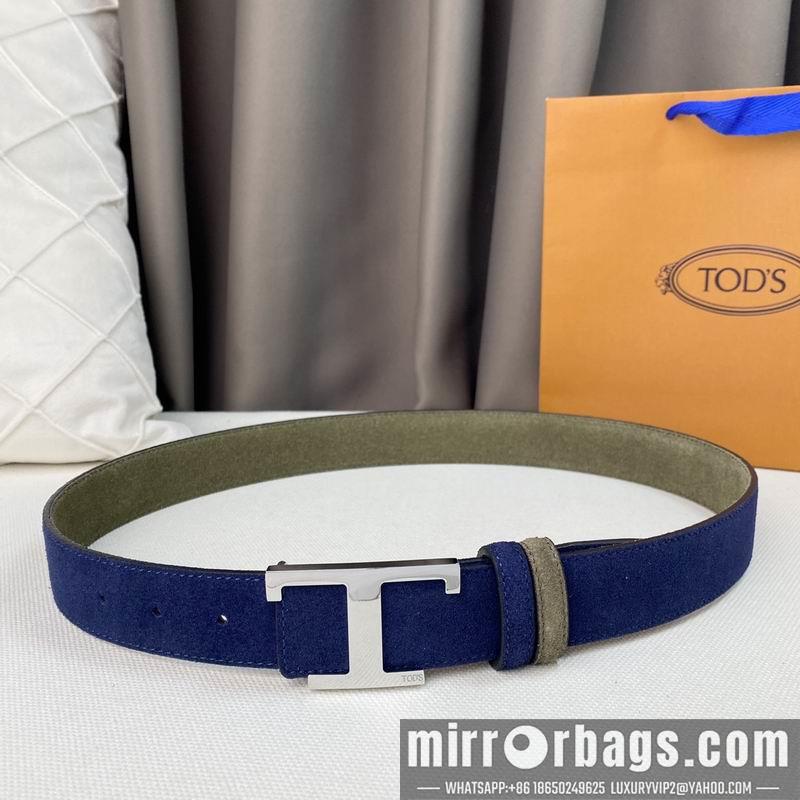 Replica Tod's belt 34mmX95-125cm 7D02