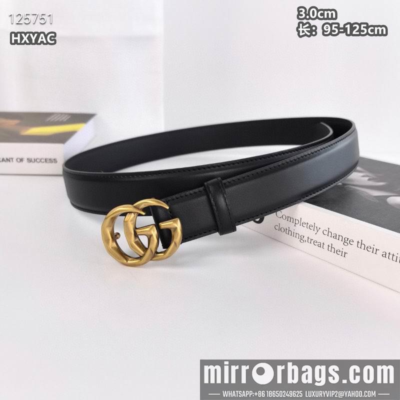 Replica Gucci belt 30mmX95-125cm 8L21