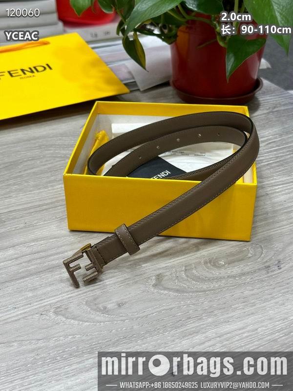 Replica Fendi belt 20mmX90-110cm 8L12