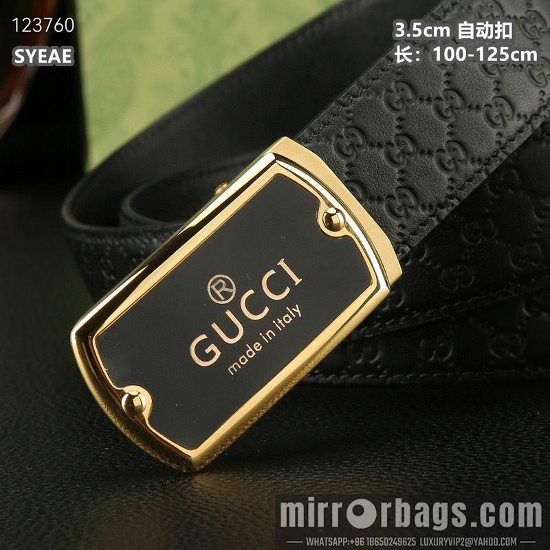Replica Gucci belt 35mmX100-125cm 8L50