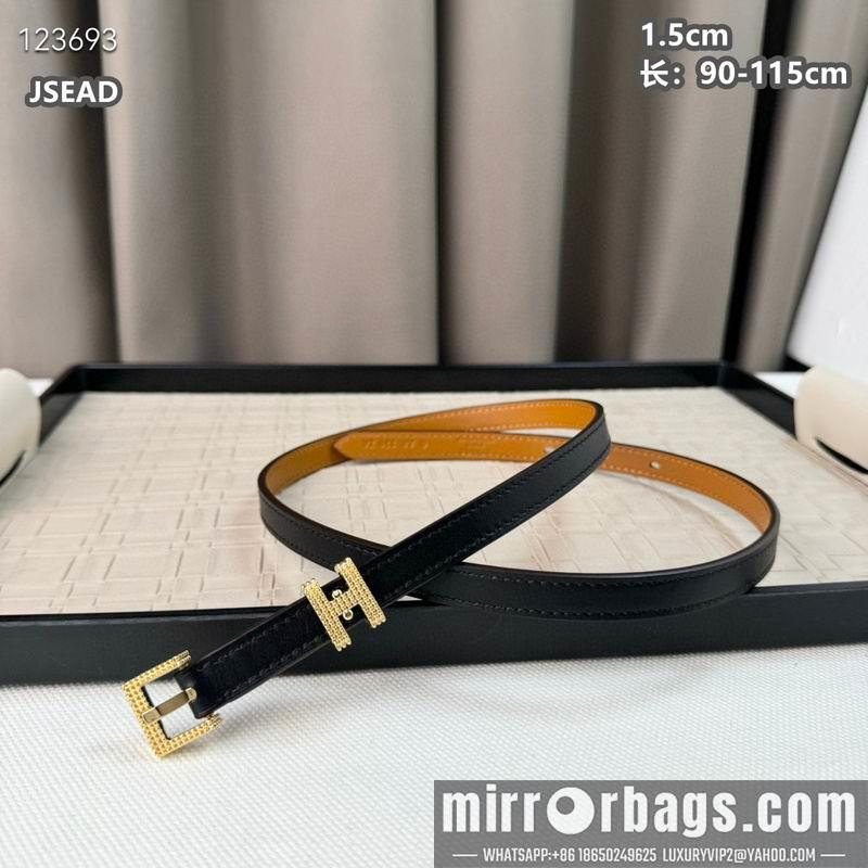 Replica Hermes belt 15mmX90-115cm 8L02