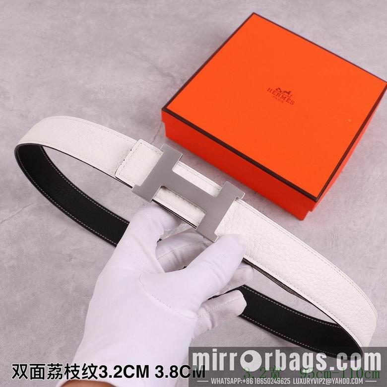 Replica Hermes Belt 32mmX95-110cm 7D24