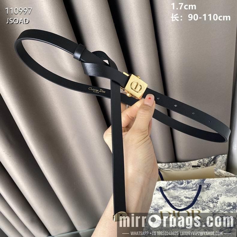 Replica Dior Belt 17mmX90-110cm 8L01