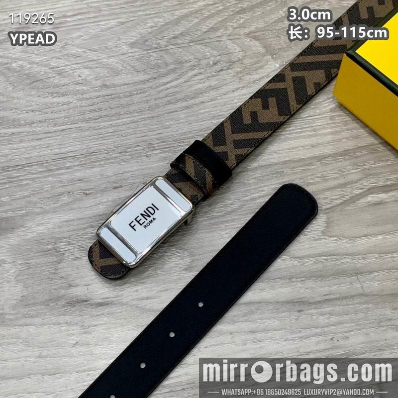 Replica Fendi belt 30mmX95-115cm 8L18