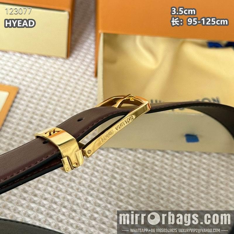 Replica LV belt 35mmX95-125cm 8L31
