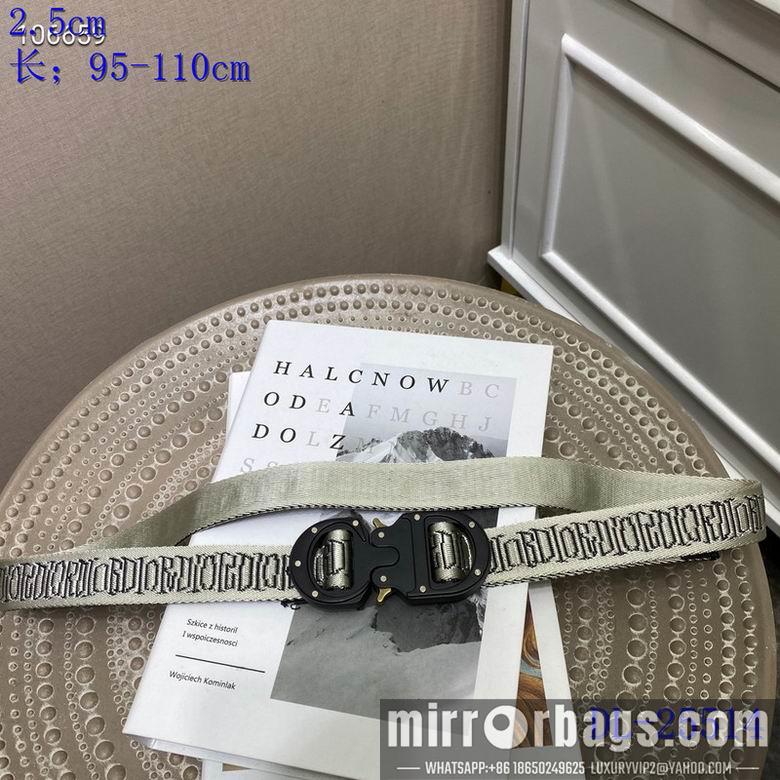 Replica Dior Belt 25mmX95-110cm 8L02