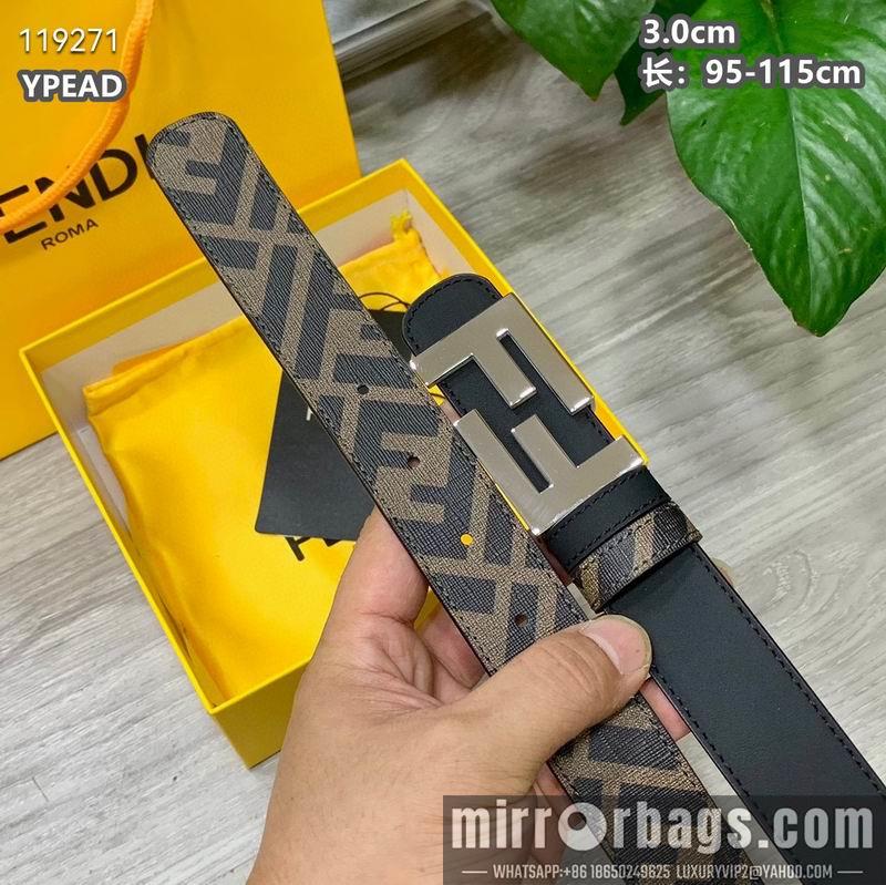 Replica Fendi belt 30mmX95-115cm 8L15