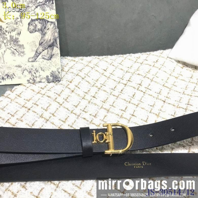 Replica Dior Belt 30mm 95-125cm 8L06