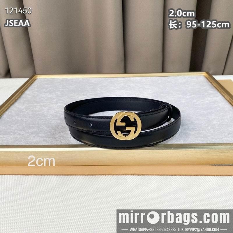 Replica Gucci belt 20mmX95-125cm 8L16