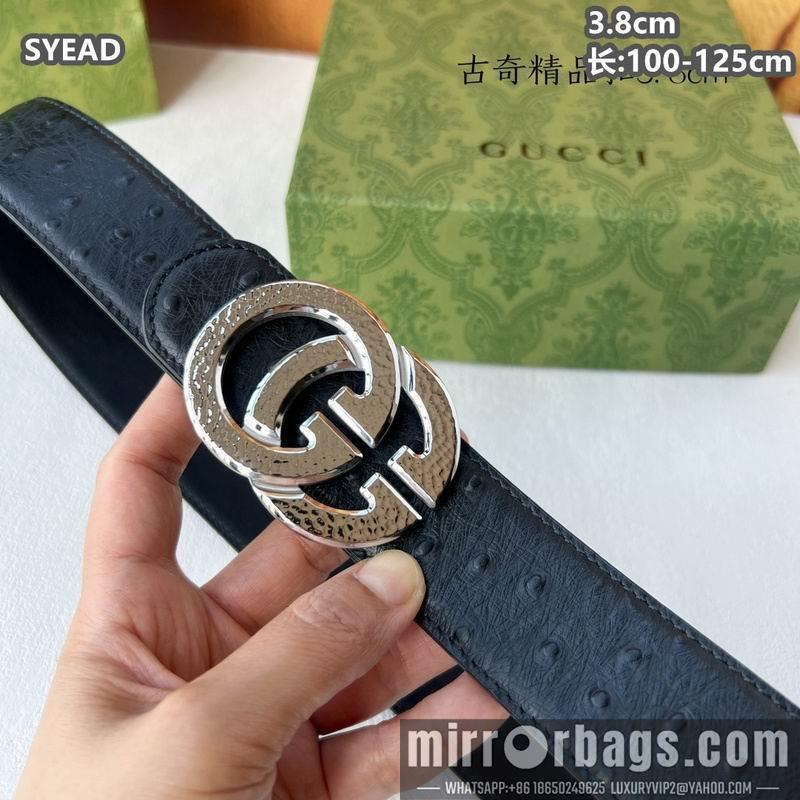 Replica Gucci belt 38mmX100-125cm 8L55