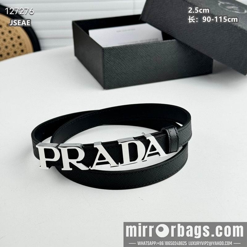 Replica Prada belt 25mmX90-115cm 8L04