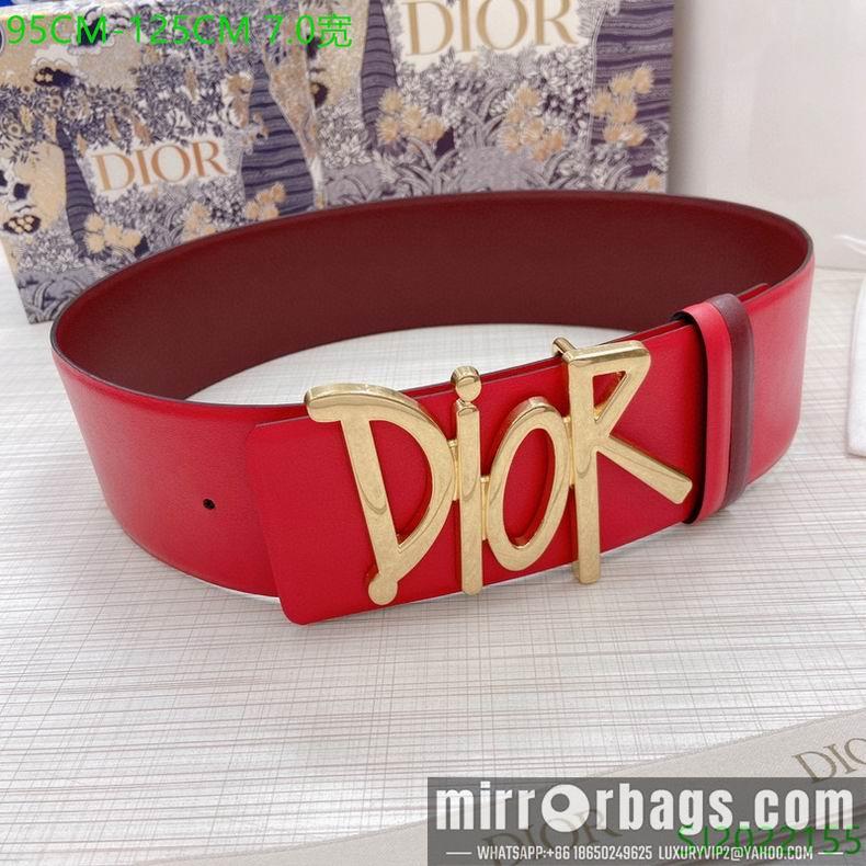 Replica Dior Belt 70mmX95-125cm 7d09