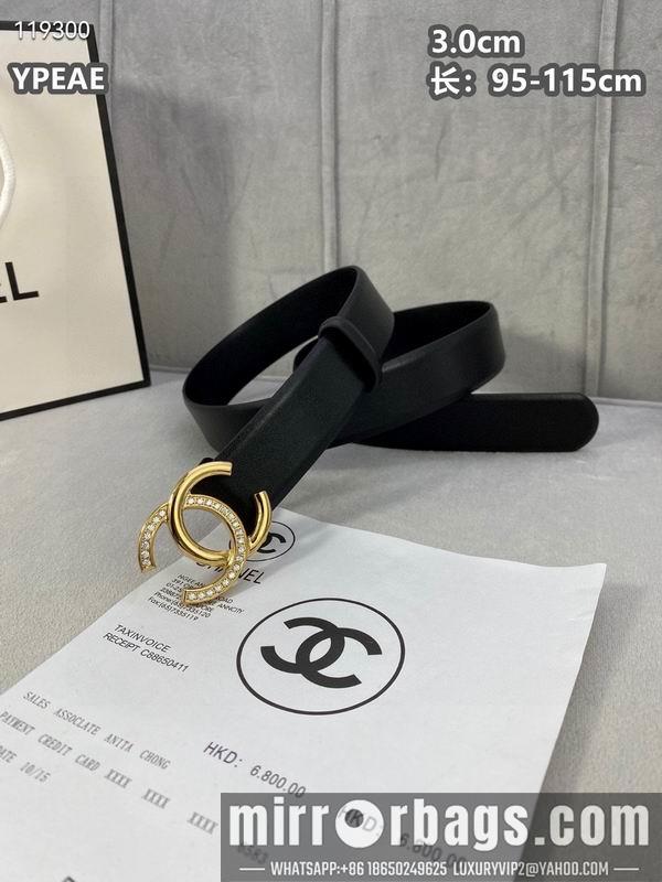 Replica Chanel belt 30mmX95-115cm 8L040803