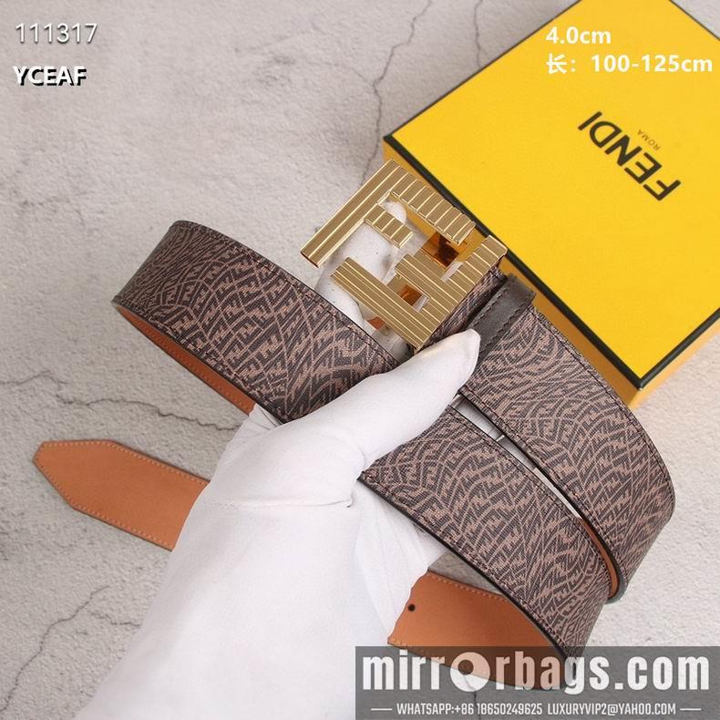 Replica Fendi Belt 40mmX100-125cm 8L28