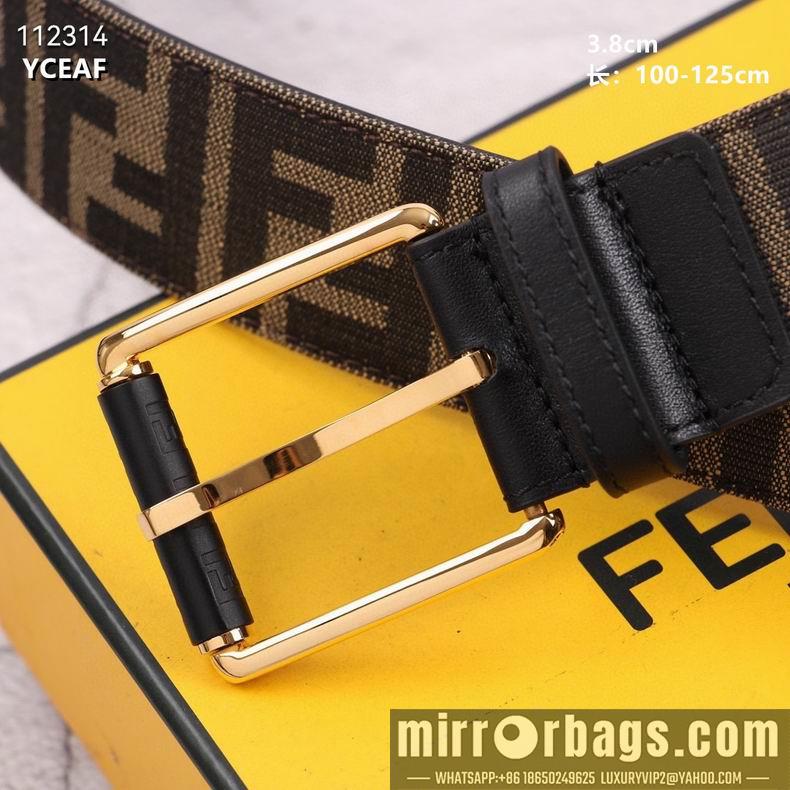 Replica Fendi Belt 38mmX100-125CM 8L20