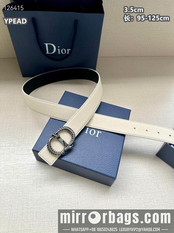 Replica Dior belt 35mmX95-125cm 8L20