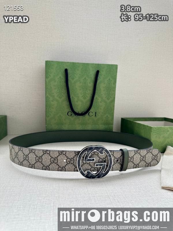 Replica Gucci belt 38mmX95-125cm 8L13
