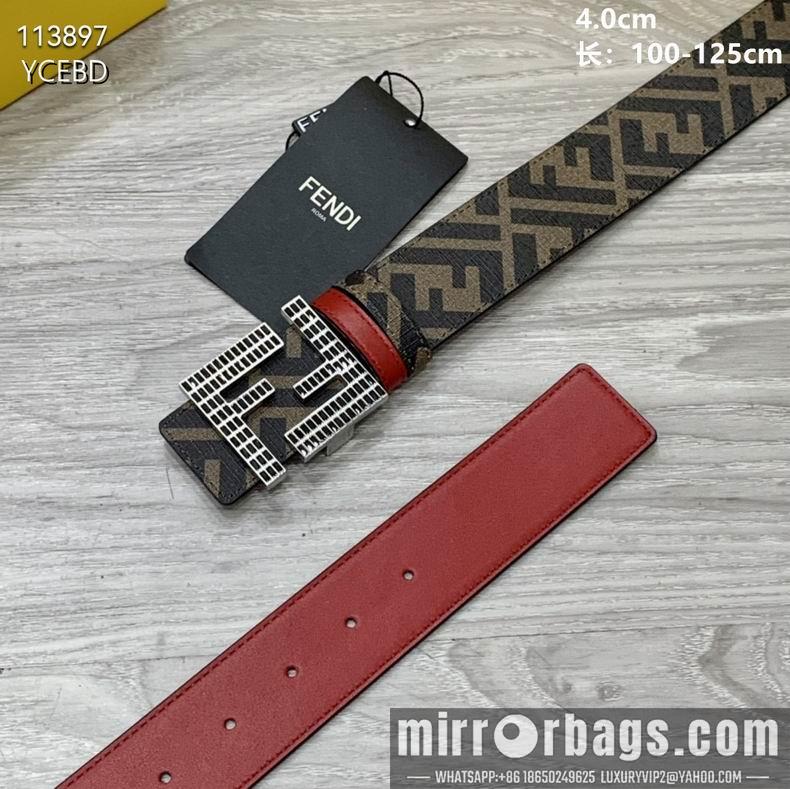 Replica Fendi Belt 40mmX100-125cm 8L73