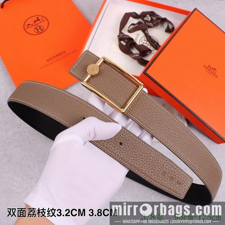 Replica Hermes Belt 38mmX95-125cm 7D87
