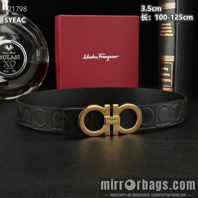 Replica Ferragamo belt 35mmX100-125cm 8L75