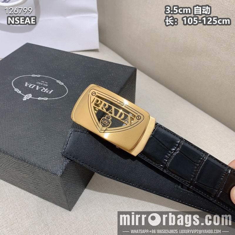 Replica Prada belt 35mmX105-125cm 8L62