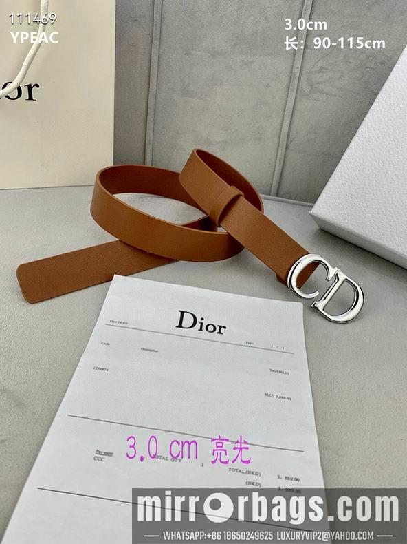 Replica Dior Belt 30mmX90-115cm 8L07