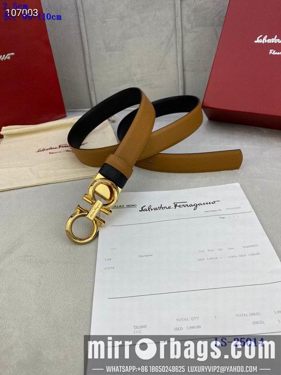 Replica Ferragamo Belt 25mm 95-110cm 8L09