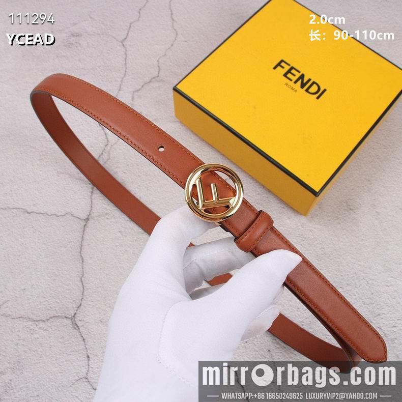 Replica Fendi Belt 20mmX90-110cm 8L06