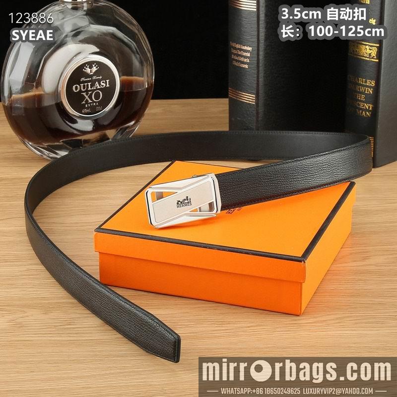Replica Hermes belt 35mmX100-125cm 8L17
