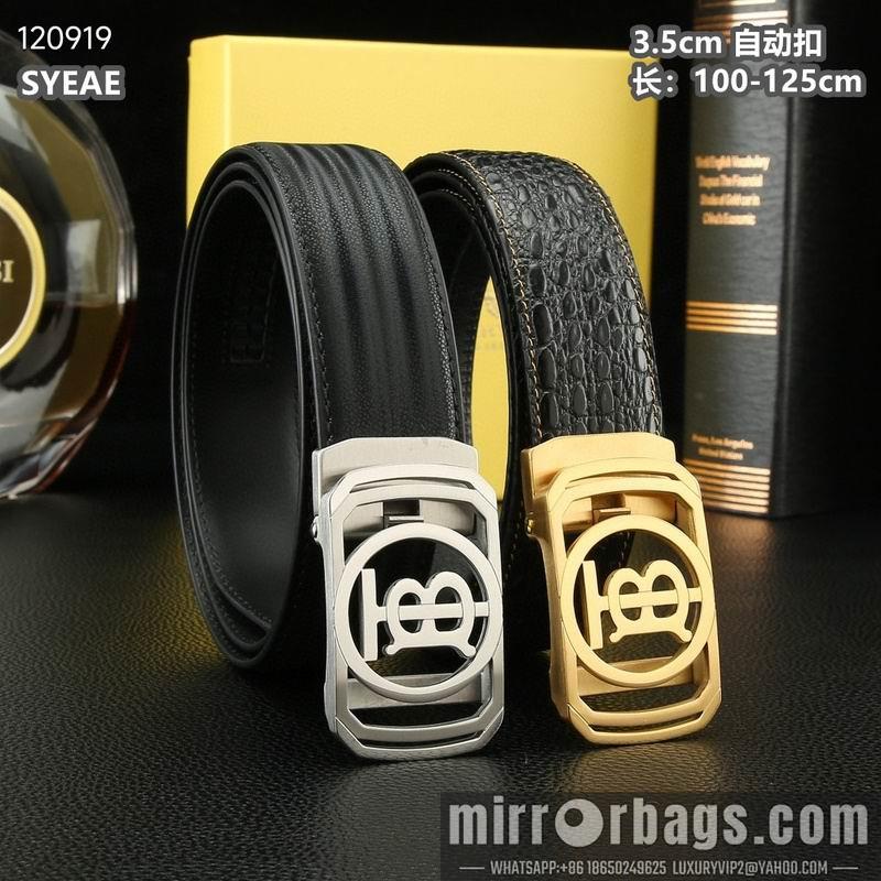 Replica Burberry belt 35mmX100-125cm 8L87